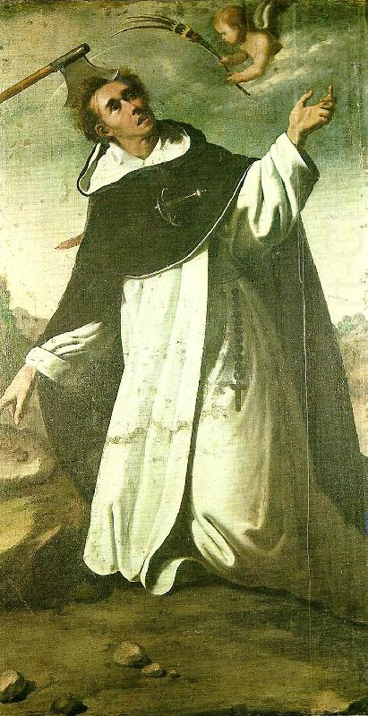 st. peter the martyr, Francisco de Zurbaran